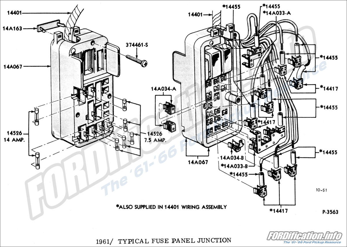Wiring and Electrical Schematics - FORDification.info - The '61-'66