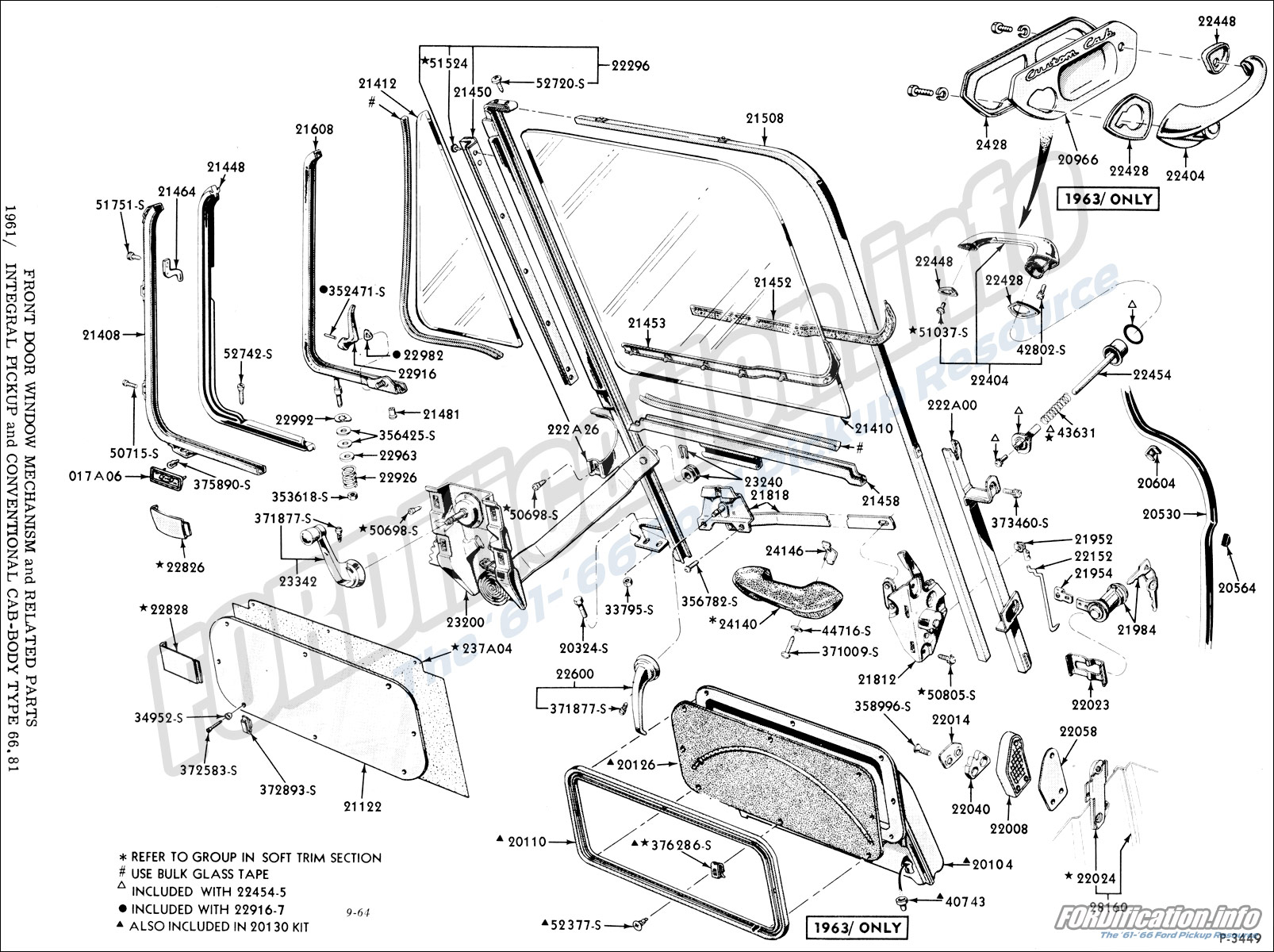 Frame & Body Schematics - FORDification.info - The '61-'66 Ford Pickup