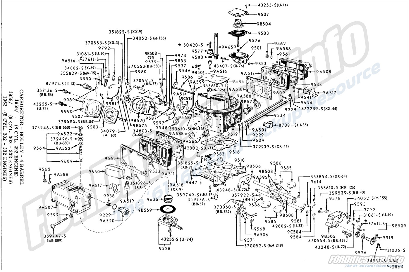 Engine-related Schematics - FORDification.info - The '61-'66 Ford
