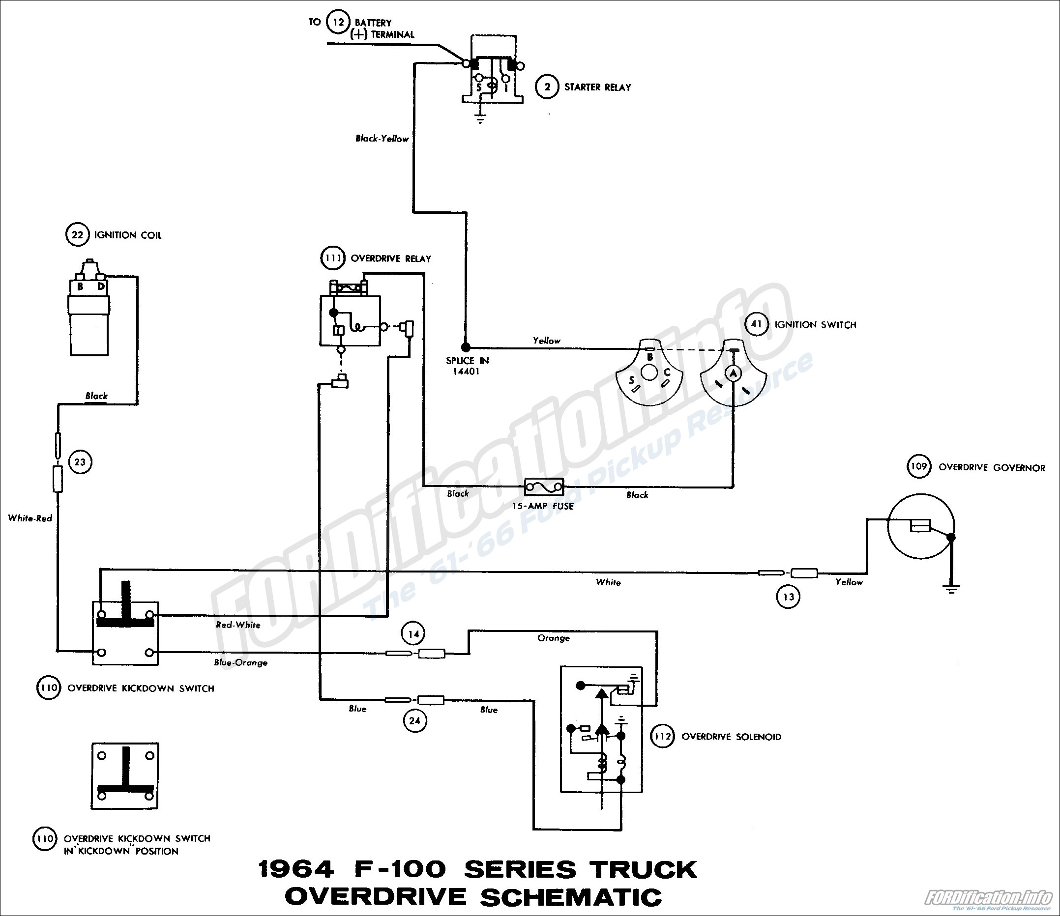 1964 Ford Truck Wiring Diagrams - FORDification.info - The ... ignition wiring diagram for 2004 f250 