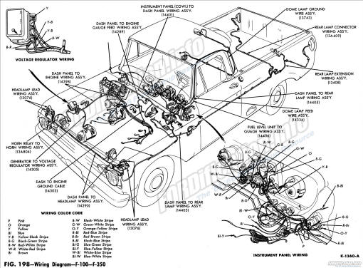 1963 Ford Truck Wiring Diagrams - FORDification.info - The ... wiring schematic for 1963 ford f 100 